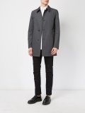 single-breasted coat 