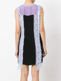 appliqué cocktail dress