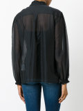 lace panel blouse 