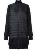 padded mid-length coat