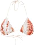 knit triangle bikini top