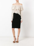 ruffle knit top