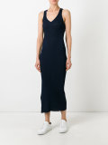 v-neck tank dress