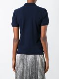 logo patch polo shirt