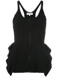 ruffled tank top