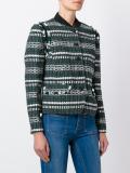 jacquard cropped jacket