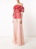 striped wide-leg pants