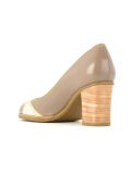 chunky heel pumps