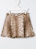 leopard print skirt