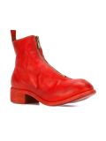 front zip boots