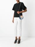 ruffle sleeve T-shirt