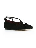 'Claudia' ghillie ballerinas