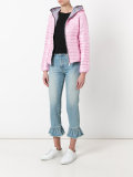 hooded puffer jacket