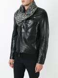 signature babycat printed scarf