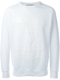 'je suis' print sweatshirt