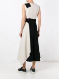 bicolour dress
