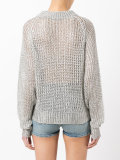 open knit jumper