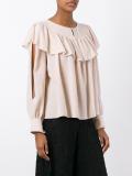 frill detail blouse
