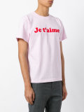 je t'aime双面T恤