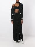 buttoned maxi skirt