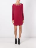 studded collar dress