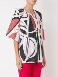 printed blouse