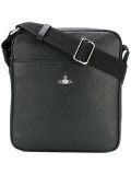 logo pin messenger bag 