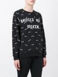Bruised sweatshirt 