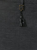 slim-fit tailored trousers