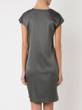 draped dress
