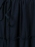 pleated maxi skirt