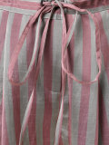 striped cropped trousers
