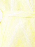 woven belt coat 