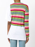 striped knitted T-shirt
