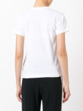 heart print T-shirt 