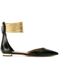 ankle strap ballerinas