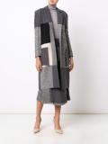 panelled coat