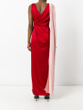 long sleeveless twist dress