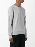 ribbed detail sweatshirt 