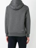 modernist blocking hooded sweatshirt