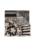 embroidered scarf