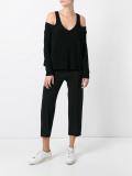 cold shoulder jumper 