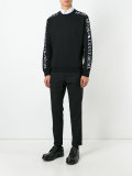 roman numeral branded sweatshirt