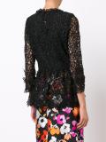 floral lace blouse