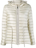 quilted hooded jacket