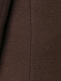 notched lapel mid coat