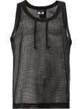 open knit vest