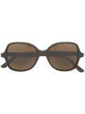 intrecciato embossed sunglasses
