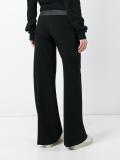flared long trousers