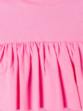 ruffle trim T-shirt